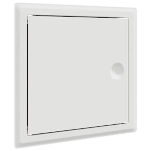 Přístupový panel 2 ks Bílá 23 x 23 x 3 cm Ocel - obrázek 4