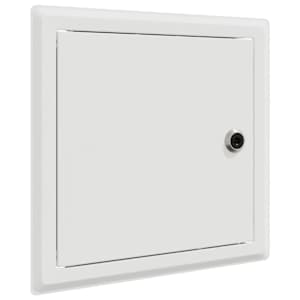 Přístupový panel 2 pcs Bílá 23 x 23 x 3 cm Ocel - obrázek 4
