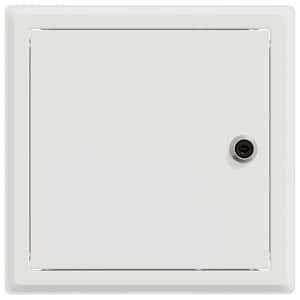 Přístupový panel 2 pcs Bílá 23 x 23 x 3 cm Ocel - obrázek 5