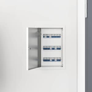 Dostopna enota Bela 33 x 23 x 3 cm Jeklo