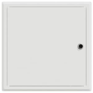 Přístupový panel Bílá 33 x 33 x 3 cm Ocel - obrázek 5
