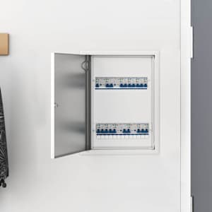 Dostopna enota Bela 43 x 33 x 3 cm Jeklo