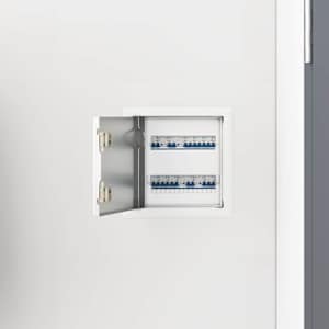 Dostopna enota 2 pcs Bela 23 x 23 x 3 cm Jeklo