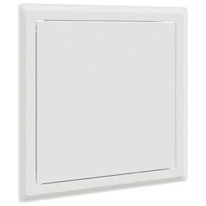 Přístupový panel 2 pcs Bílá 23 x 23 x 3 cm Ocel - obrázek 4