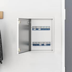 Dostopna enota Bela 43.5 x 33 x 3 cm Jeklo