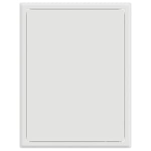 Přístupový panel Bílá 43.5 x 33 x 3 cm Ocel - obrázek 5