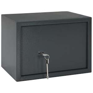 Trezor se zámkem Tmavě šedá 35 x 25 x 25 cm Ocel - obrázek 2