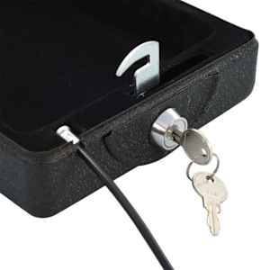 Bezpečnostní schránka na auto Černá 22 x 16 x 7 cm Ocel - obrázek 8