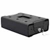 vidaXL Auto seif lukuga Must 22 x 16 x 7 cm Teras
