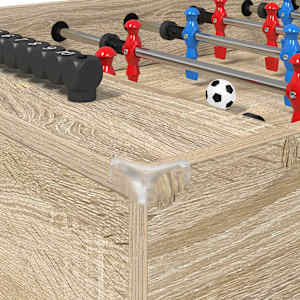 Stolní fotbálek Sonoma dub 125 x 60,5 x 80 cm kompozitní dřevo - obrázek 7