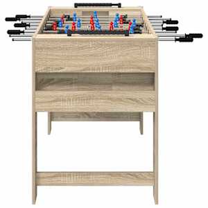 Stolní fotbálek Sonoma dub 125 x 60,5 x 80 cm kompozitní dřevo - obrázek 5
