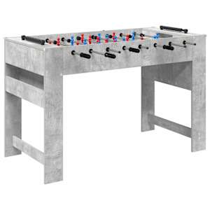 Stolní fotbálek Betonově Šedá 125 x 60,5 x 80 cm - obrázek 2