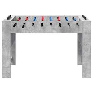 Stolní fotbálek Betonově Šedá 125 x 60,5 x 80 cm - obrázek 4