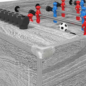 Stolní fotbálek Šedá Sonoma 125 x 60,5 x 80 cm kompozitní dřevo - obrázek 7