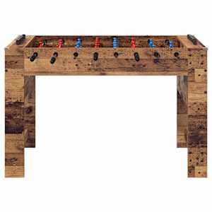 Stolní fotbálek Staré dřevo 125 x 60,5 x 80 cm kompozitní dřevo - obrázek 4