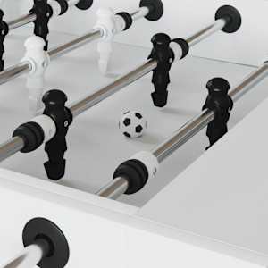 Stolní fotbálky 12 pcs Bílá 3,6 x 3,6 cm Polypropylen - obrázek 1