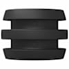 vidaXL Foosball laua bumpers 16 tk Must 3 x 3 x 2 cm TPE