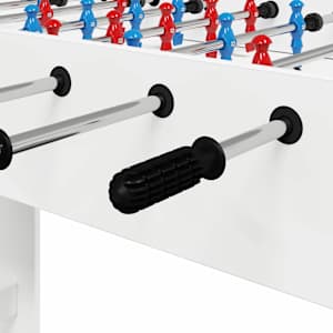 Ročaji za nogometno mizo 10 pcs Črna 2,8 x 2,8 x 9,3 cm