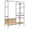 vidaXL Riidepuu Pruun tamm 120 x 44 x 160 cm Tehispuit