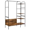 vidaXL Riidepuu Pruun tamm 120 x 44 x 160 cm Tehispuit