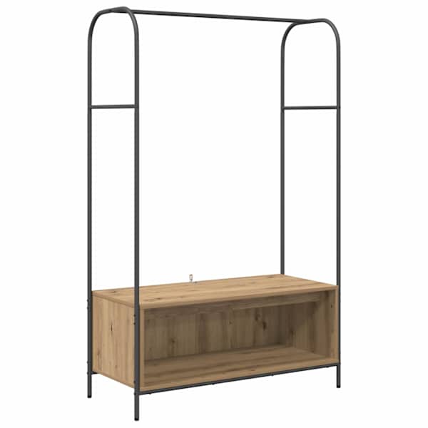 vidaXL Riidepuu Pruun tamme 100 x 44 x 160 cm Tehispuit