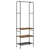 vidaXL Riidepuu Vana puit 60 x 30 x 171 cm Tehispuit
