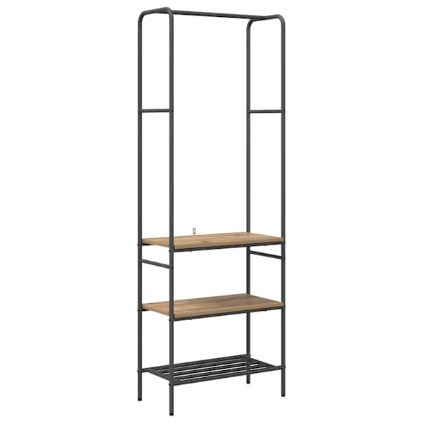 vidaXL Riidepuu K&auml;sit&ouml;&ouml;puu 60 x 30 x 171 cm Tehispuit