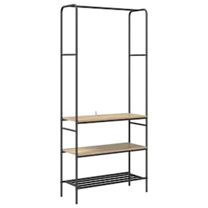 vidaXL Riidepuu Sonoma tamm 77 x 30 x 171 cm Tehispuit