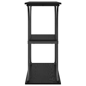 Konzolový stolek Černý dub 101 x 35 x 80,5 cm kompozitní dřevo - obrázek 6
