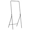vidaXL Riidepuu Must 60 x 53 x 155 cm Teras