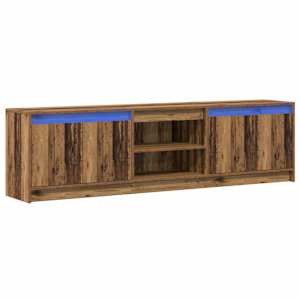 TV jednotky 2 pcs Hnědá 180 x 34 x 50 cm Kompozitní dřevo - obrázek 2