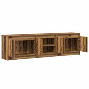 TV jednotky 2 pcs Hnědá 180 x 34 x 50 cm Kompozitní dřevo - obrázek 6