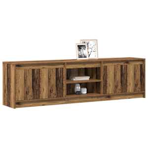 TV jednotky 2 pcs Hnědá 180 x 34 x 50 cm Kompozitní dřevo - obrázek 3