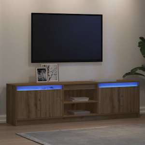 TV jednotky 2 pcs Hnědá 180 x 34 x 50 cm Kompozitní dřevo - obrázek 5