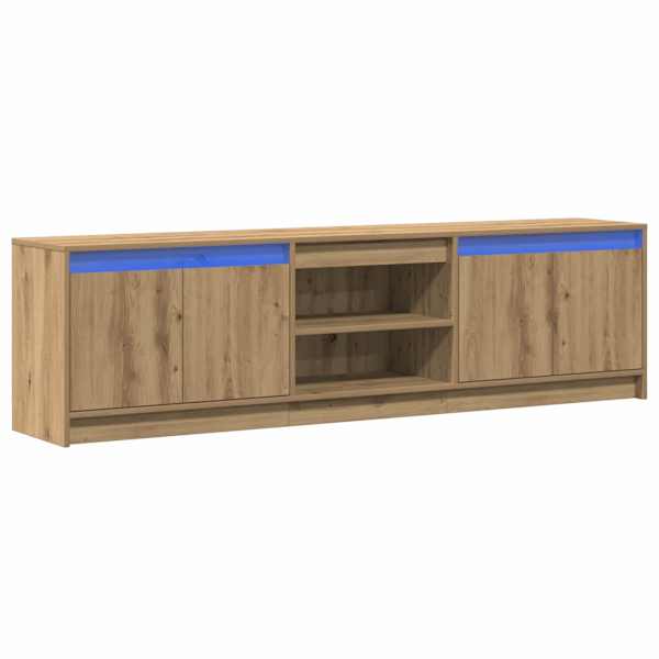 vidaXL TV &Uuml;ksused 180 x 34 x 50 cm Pruun Tehispuit