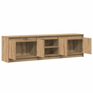 TV jednotky 2 pcs Hnědá 180 x 34 x 50 cm Kompozitní dřevo - obrázek 6