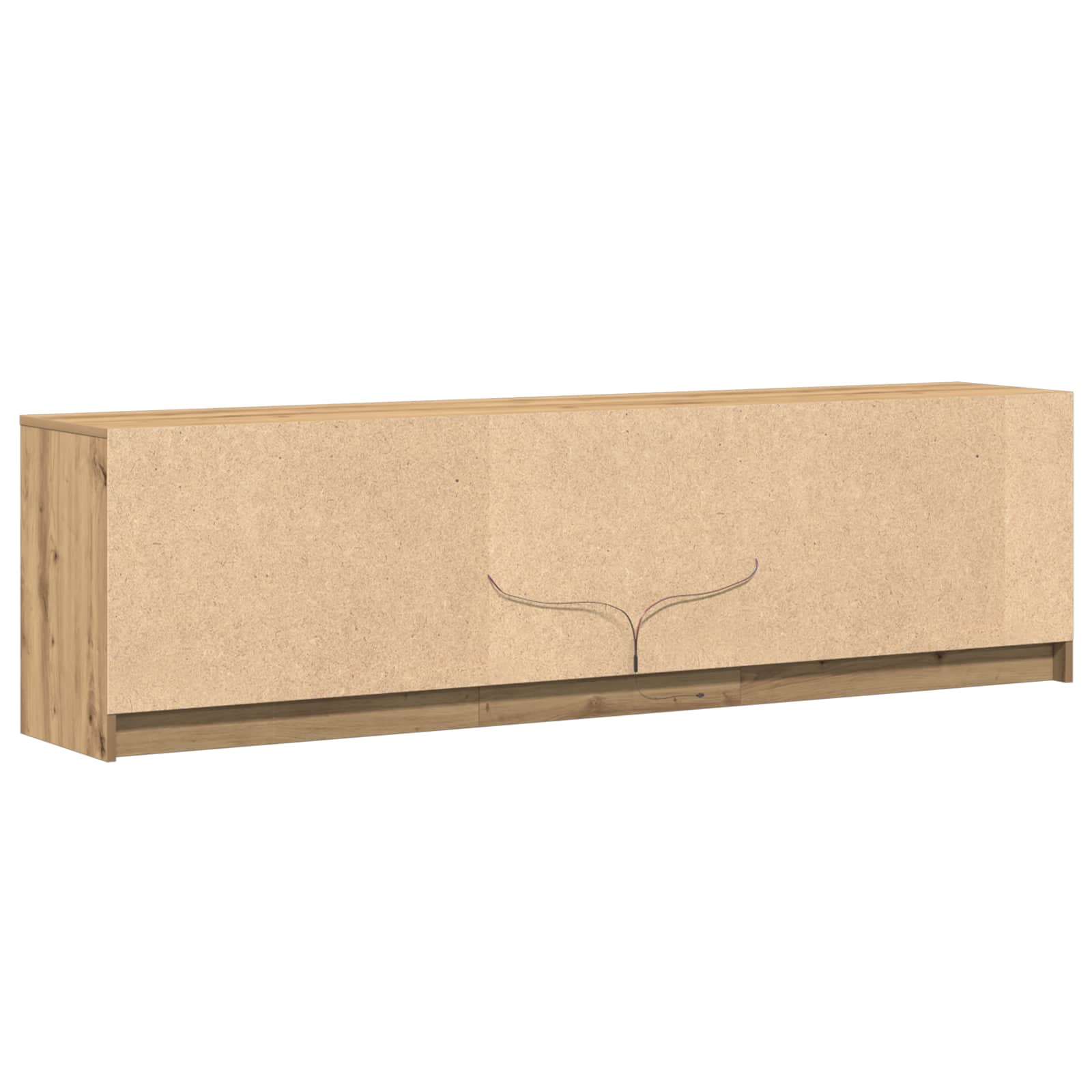 Unități TV 2 pcs Maro 180 x 34 x 50 cm Lemn compozit