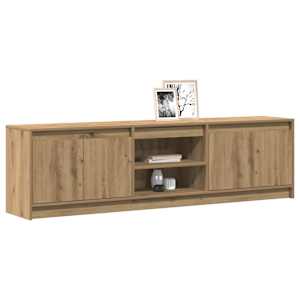 TV jednotky 2 pcs Hnědá 180 x 34 x 50 cm Kompozitní dřevo - obrázek 3