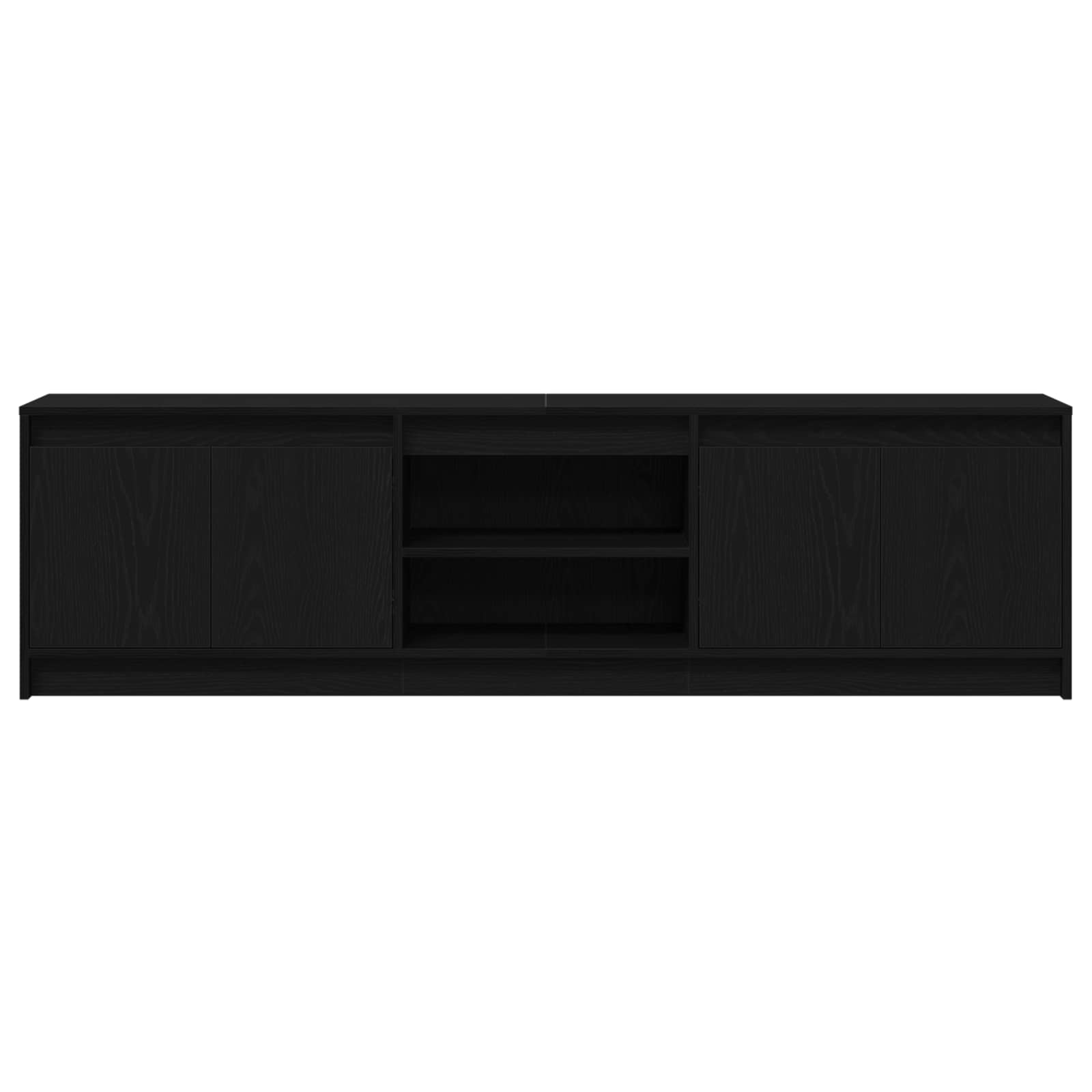 TV Üksused 2 pcs Must 180 x 34 x 50 cm Tehispuit 7 Kõik vajalik sinu aeda ja koju! TV Üksused 2 pcs Must 180 x 34 x 50 cm Tehispuit - Image 7