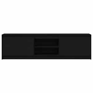 TV jednotky 2 pcs Černá 180 x 34 x 50 cm Kompozitní dřevo - obrázek 7