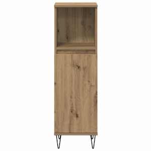 Sada koupelnového nábytku 3 pcs Artisanový dub kompozitní dřevo - obrázek 6