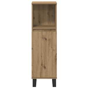 Sada koupelnového nábytku 3 pcs Hnědá Kompozitní dřevo - obrázek 6