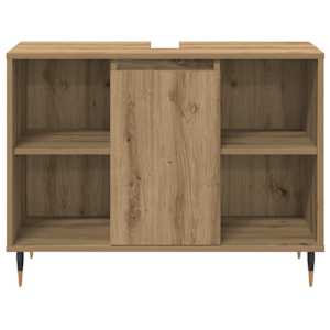 Sada koupelnového nábytku 3 pcs Artisanový dub kompozitní dřevo - obrázek 7