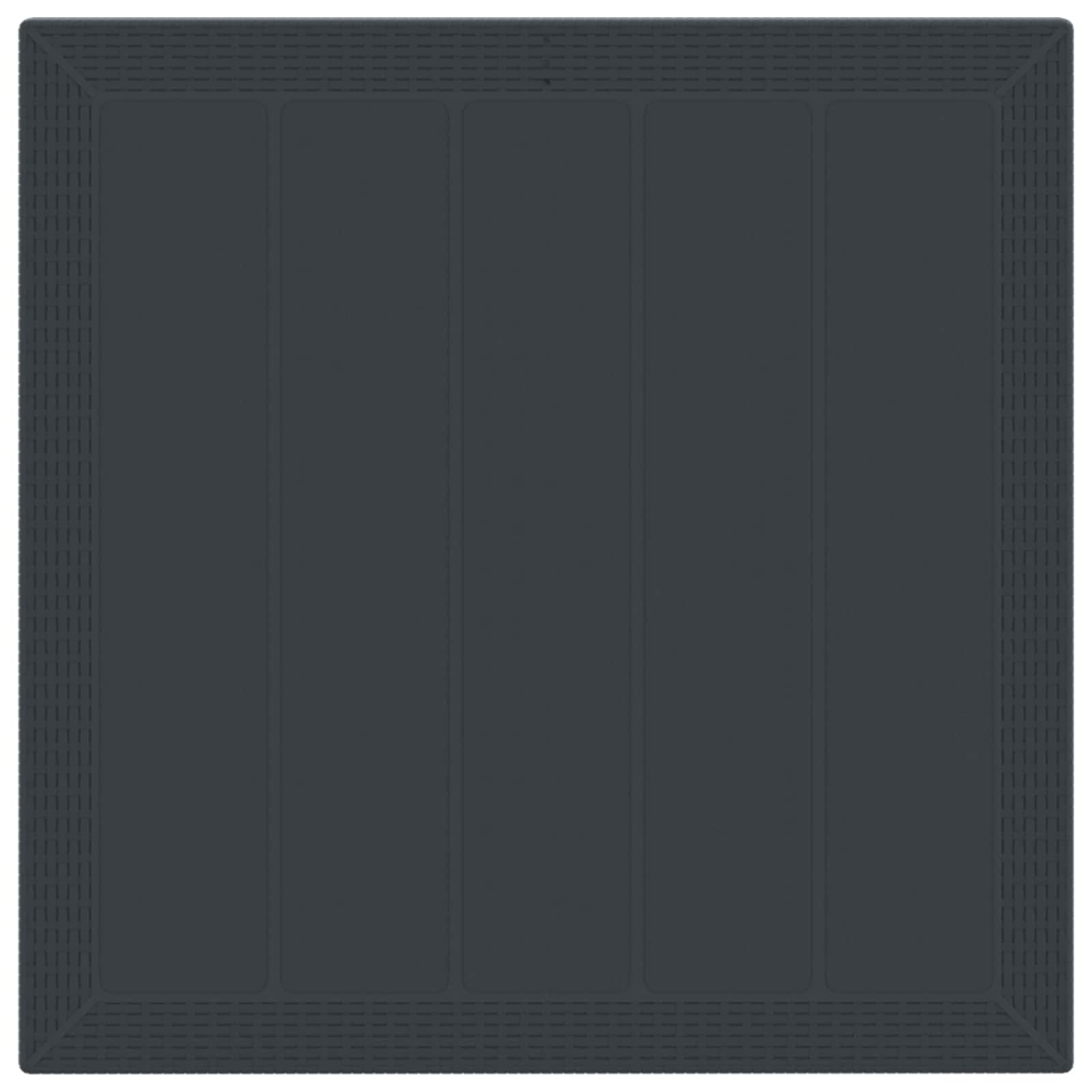 Thumbnail - vidaXL Garten Essgruppe 3 pcs Anthrazit Polypropylen