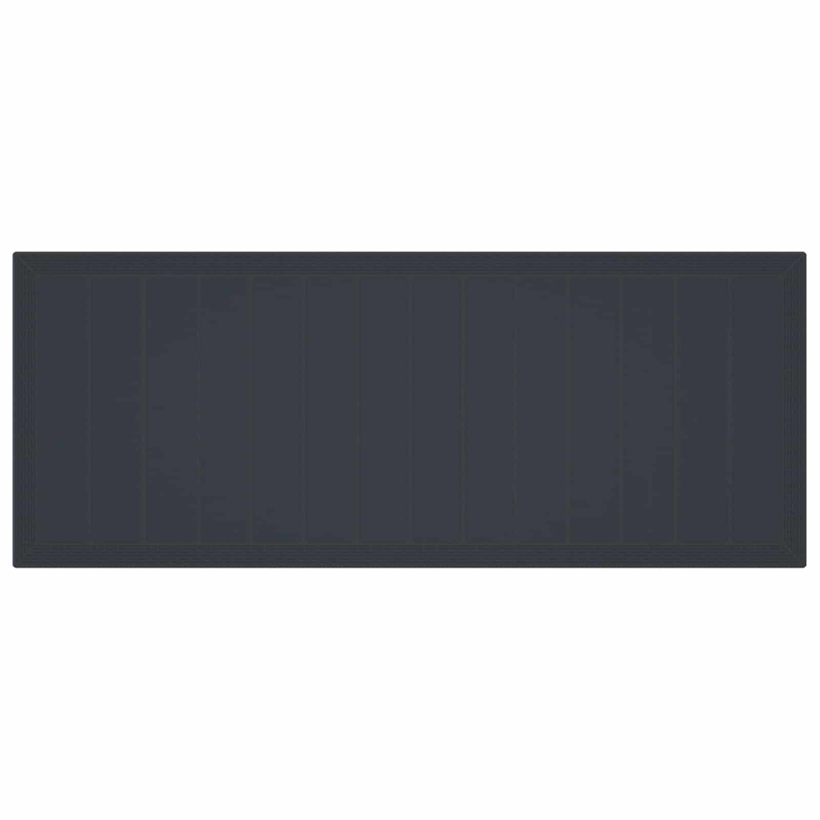 Komplet za jedilnico v vrtu 9 pcs Antracit Polipropilen - slika 6