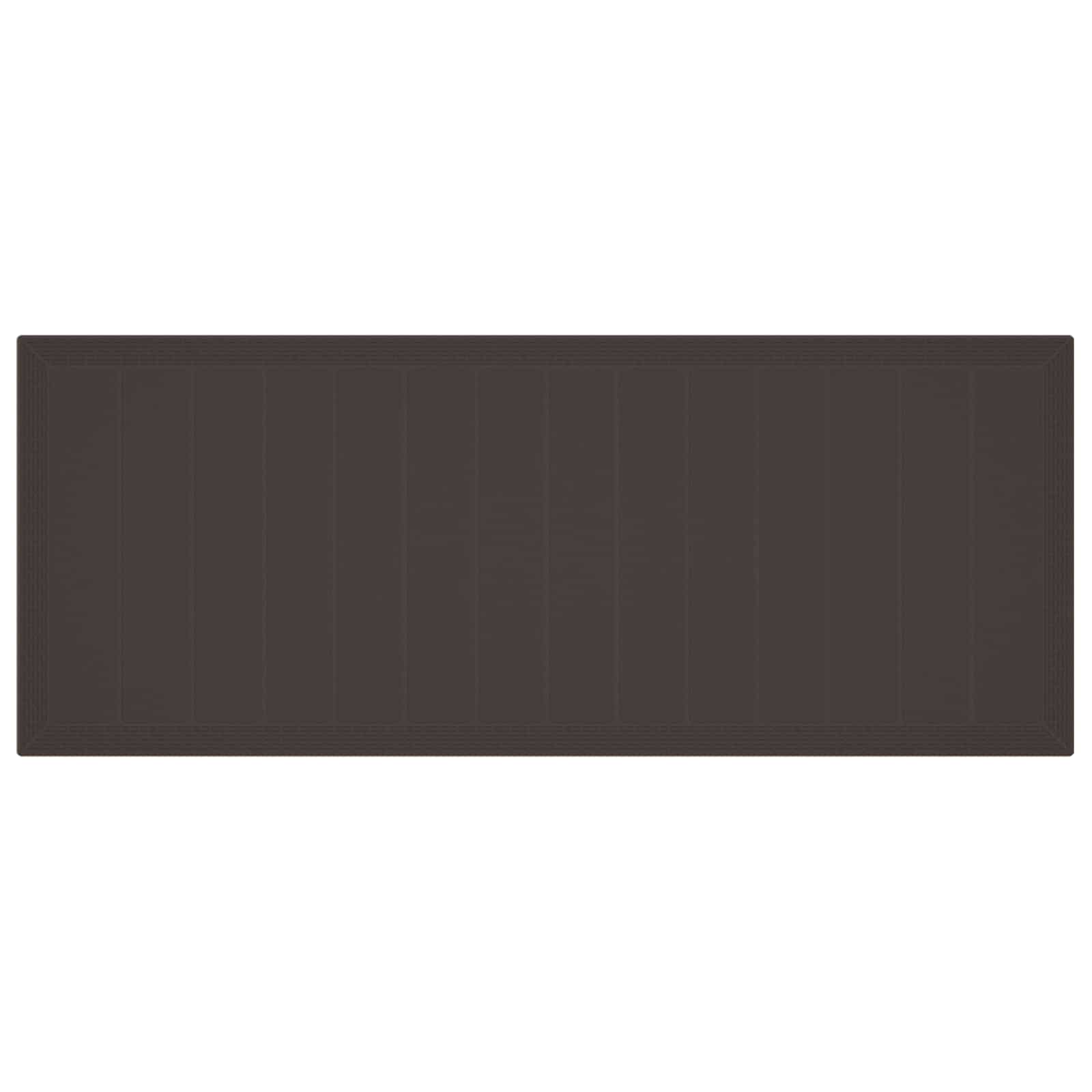 Aia söögilaudade komplekt 9 pcs Pruun Polüpropüleen 6 Kõik vajalik sinu aeda ja koju! Aia söögilaudade komplekt 9 pcs Pruun Polüpropüleen - Image 6