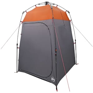 Instantní stan pro 2 osoby s rychlým uvolněním Šedá a oranžová - obrázek 6
