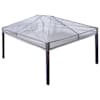 vidaXL Gazebo katte vahetus 400 x 300 x 32 cm L&auml;bipaistev PVC