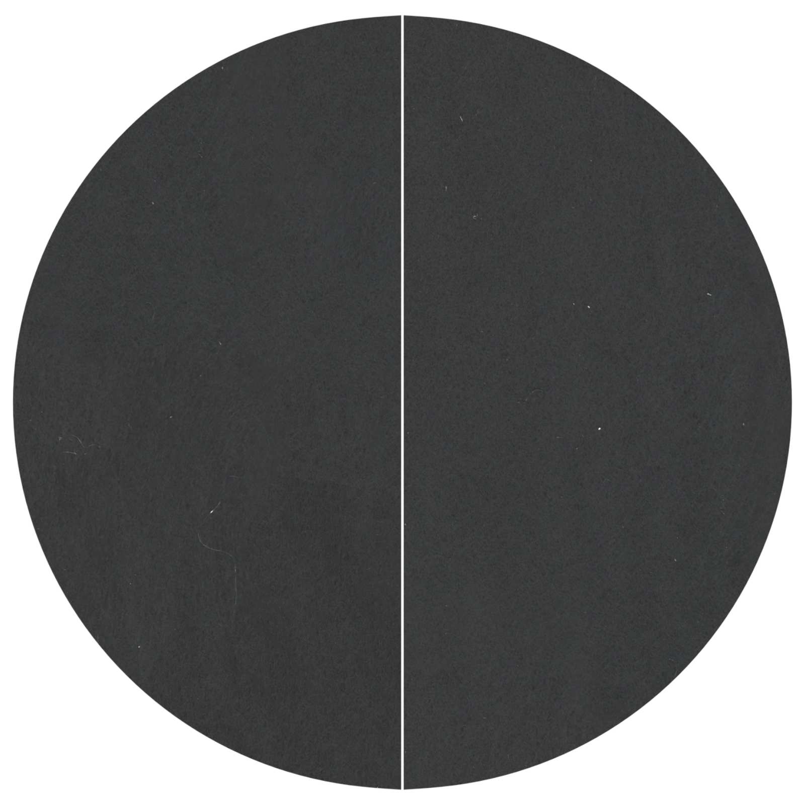 Zwembad Grondzeil Zwart Ø 244 cm Niet-geweven Stof image 2