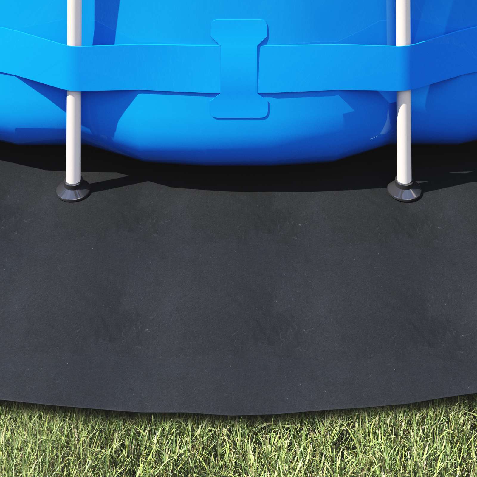 Basseini põrandakatte leht Must Ø 396 cm Mitte-kootud kangas 4 Kõik vajalik sinu aeda ja koju! Basseini põrandakatte leht Must Ø 396 cm Mitte-kootud kangas - Image 4